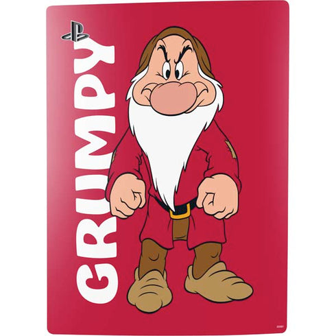 Disney Snow White Grumpy Dwarf PS5 Console Skin