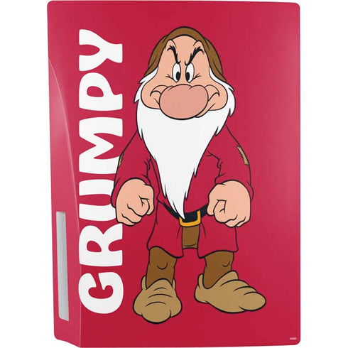Disney Snow White Grumpy Dwarf PS5 Console Skin