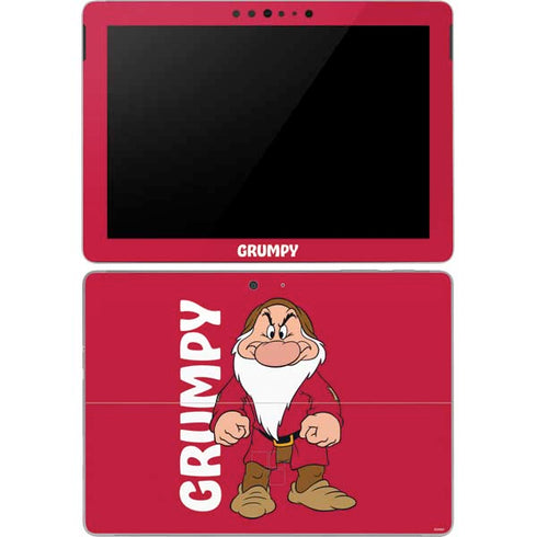 Disney Snow White Grumpy Dwarf Surface Go Skin