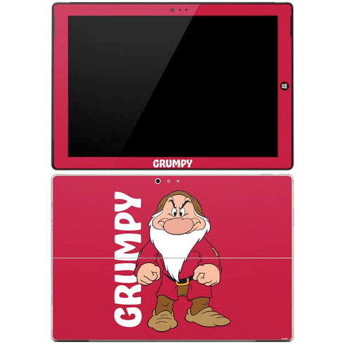 Disney Snow White Grumpy Dwarf Surface Pro 3 Skin