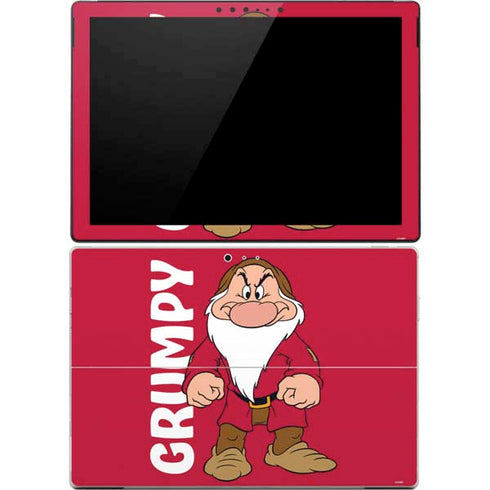 Disney Snow White Grumpy Dwarf Surface Pro 4 Skin