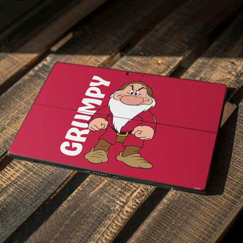Disney Snow White Grumpy Dwarf Surface Pro 7 Skin