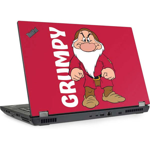 Disney Snow White Grumpy Dwarf Lenovo ThinkPad Skin