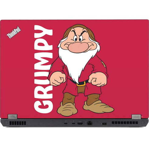 Disney Snow White Grumpy Dwarf Lenovo ThinkPad Skin