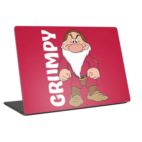 Disney Snow White Grumpy Dwarf Universal Laptop 11in (8.8 x 6.2in) Skin