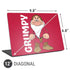 Disney Snow White Grumpy Dwarf Universal Laptop 12in (9.8 x 6.8in) Skin