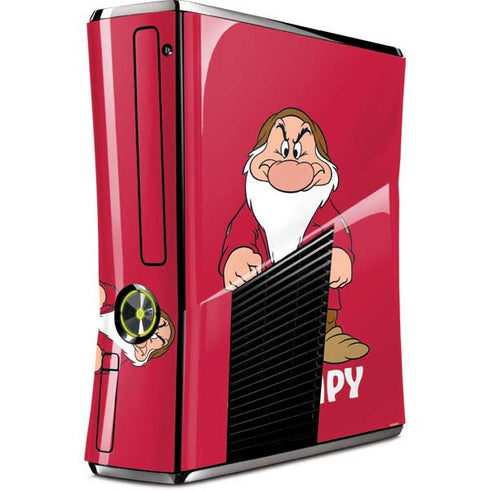 Disney Snow White Grumpy Dwarf Xbox 360 Slim (2010) Skin
