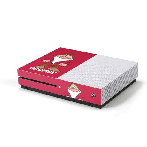 Disney Snow White Grumpy Dwarf Xbox One S Console Skin