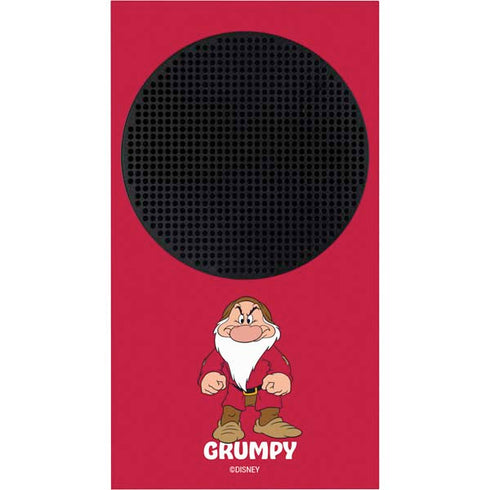 Disney Snow White Grumpy Dwarf Xbox Series S Console Skin