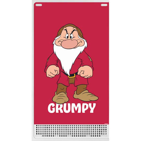 Disney Snow White Grumpy Dwarf Xbox Series S Console Skin
