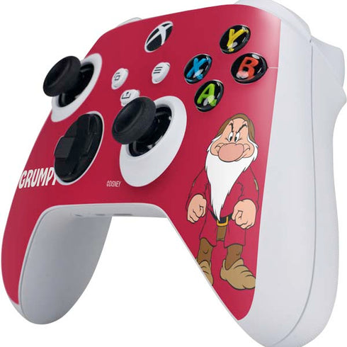 Disney Snow White Grumpy Dwarf Xbox Series S Controller Skin