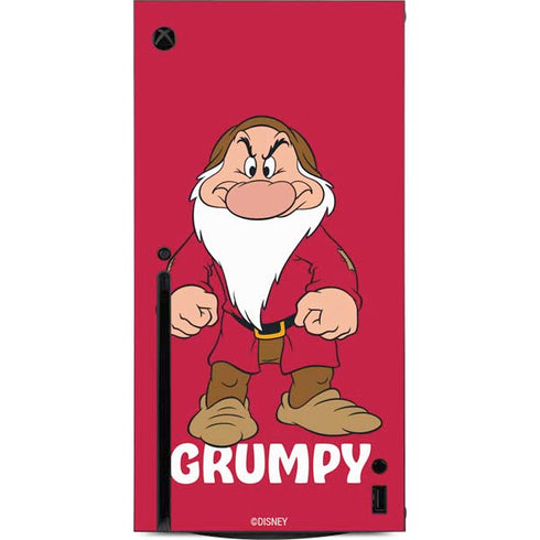Disney Snow White Grumpy Dwarf Xbox Series X Console Skin