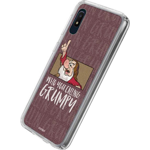 Disney Snow White Grumpy Galaxy A10e Clear Case