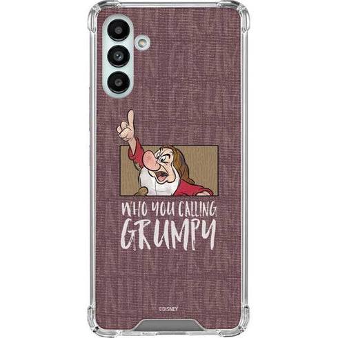 Disney Snow White Grumpy Galaxy A13 5G Clear Case