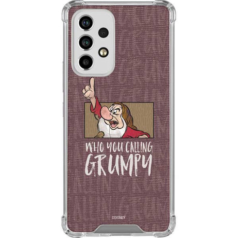 Disney Snow White Grumpy Galaxy A33 5G Clear Case