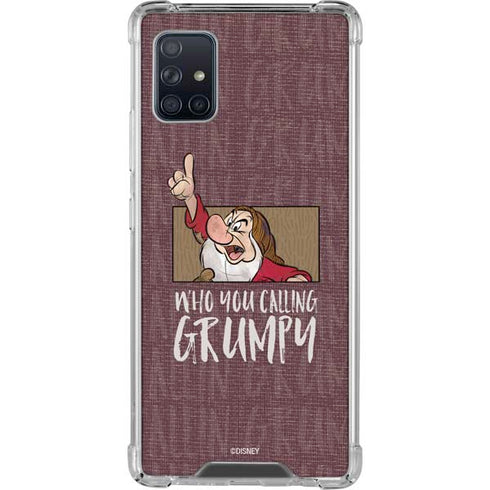 Disney Snow White Grumpy Galaxy A51 5G Clear Case