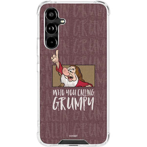 Disney Snow White Grumpy Galaxy A54 5G Clear Case