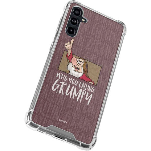 Disney Snow White Grumpy Galaxy A54 5G Clear Case