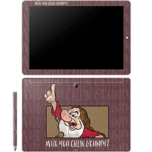 Disney Snow White Grumpy Galaxy Book 12in Skin