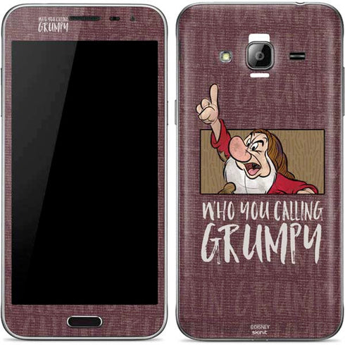 Disney Snow White Grumpy Galaxy J3 Skin