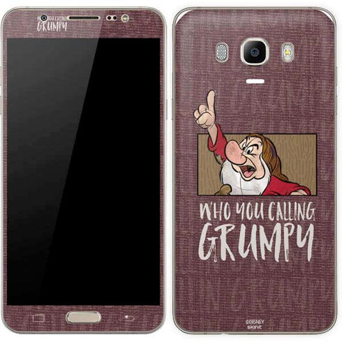 Disney Snow White Grumpy Galaxy J7 Skin