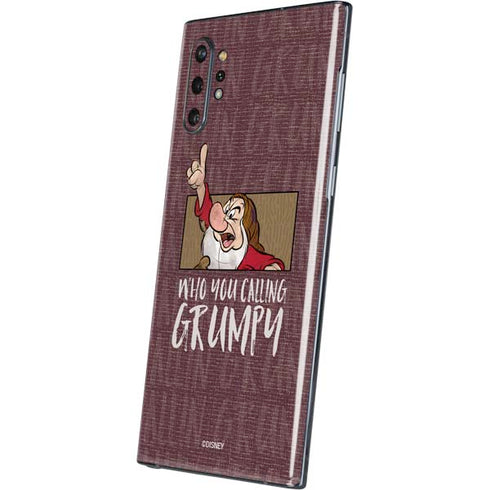 Disney Snow White Grumpy Galaxy Note 10 Plus Skin