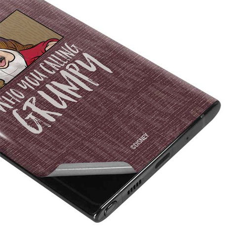 Disney Snow White Grumpy Galaxy Note 10 Plus Skin