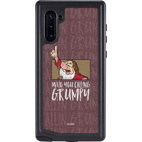 Disney Snow White Grumpy Galaxy Note 10 Waterproof Case