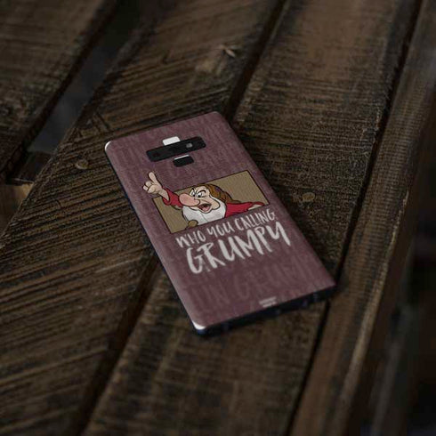 Disney Snow White Grumpy Galaxy Note 9 Skin
