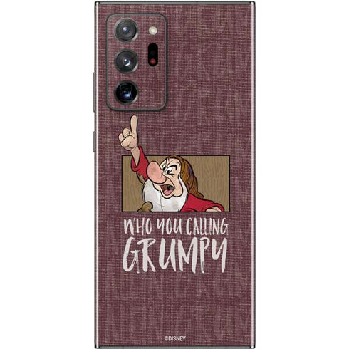Disney Snow White Grumpy Galaxy Note20 Ultra 5G Skin
