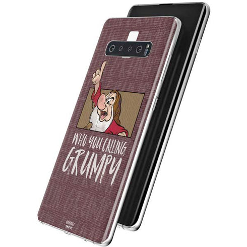 Disney Snow White Grumpy Galaxy S10 Skin