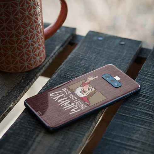 Disney Snow White Grumpy Galaxy S10e Skin