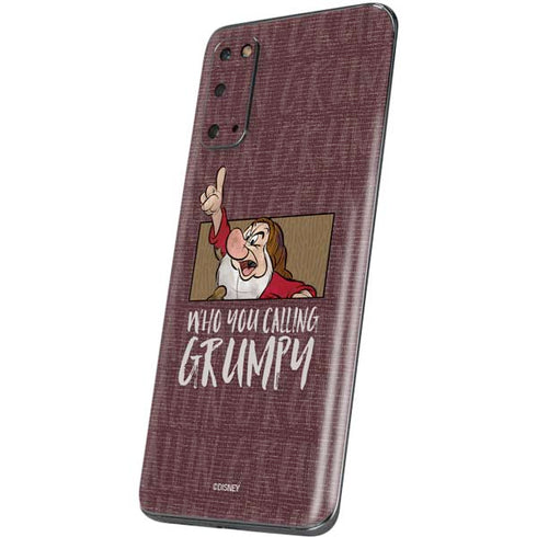 Disney Snow White Grumpy Galaxy S20 Skin