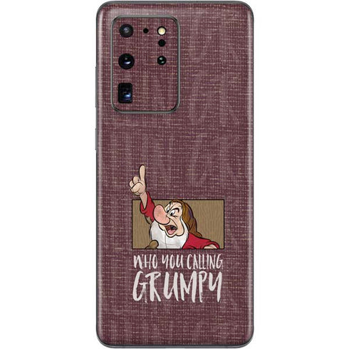 Disney Snow White Grumpy Galaxy S20 Ultra 5G Skin