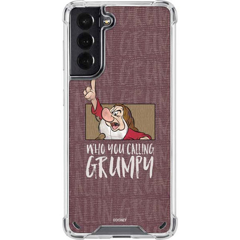 Disney Snow White Grumpy Galaxy S21 5G Clear Case