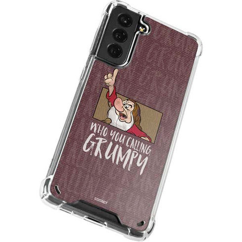 Disney Snow White Grumpy Galaxy S21 5G Clear Case