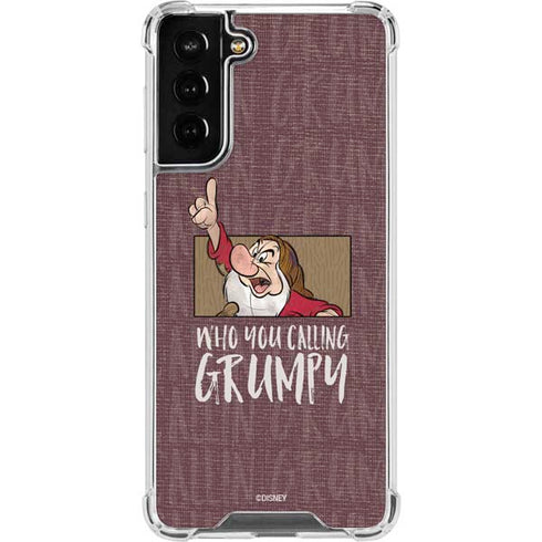 Disney Snow White Grumpy Galaxy S21 FE Clear Case
