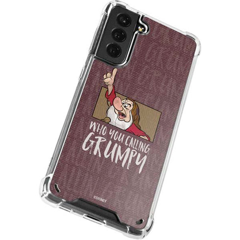 Disney Snow White Grumpy Galaxy S21 Plus 5G Clear Case