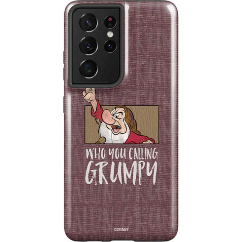 Disney Snow White Grumpy Galaxy S21 Ultra 5G Pro Case
