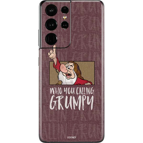 Disney Snow White Grumpy Galaxy S21 Ultra 5G Skin