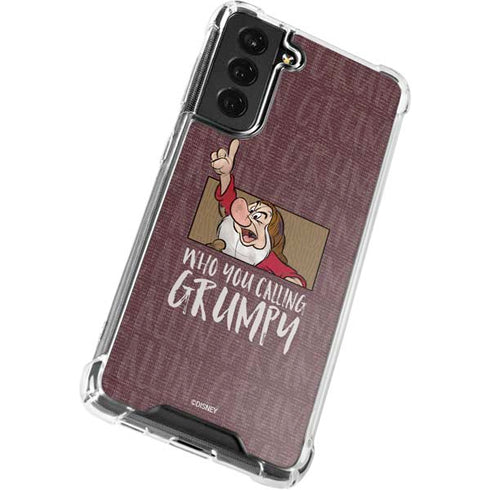 Disney Snow White Grumpy Galaxy S22 Plus Clear Case
