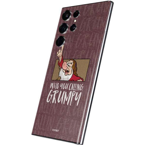 Disney Snow White Grumpy Galaxy S22 Ultra Skin