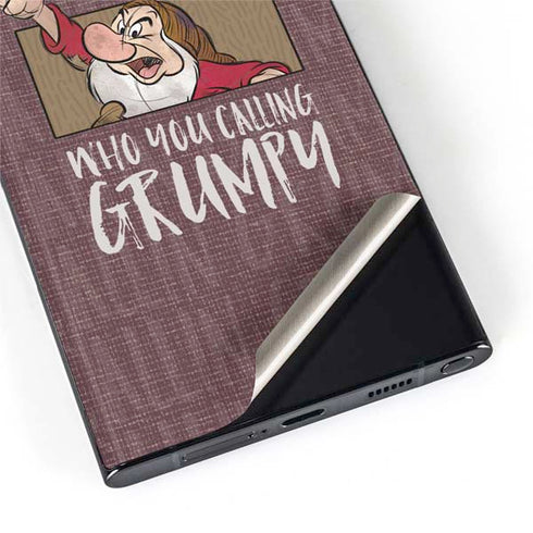 Disney Snow White Grumpy Galaxy S22 Ultra Skin