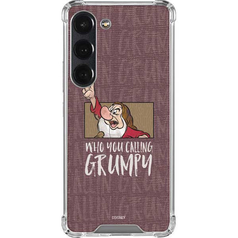 Disney Snow White Grumpy Galaxy S23 Clear Case