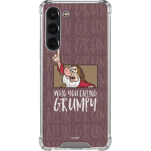 Disney Snow White Grumpy Galaxy S23 Plus Clear Case
