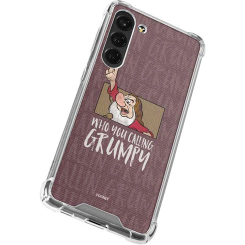 Disney Snow White Grumpy Galaxy S23 Plus Clear Case
