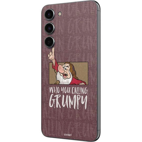 Disney Snow White Grumpy Galaxy S23 Plus Skin