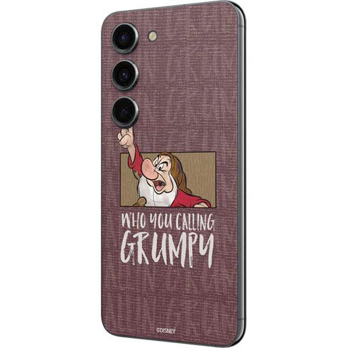 Disney Snow White Grumpy Galaxy S23 Skin