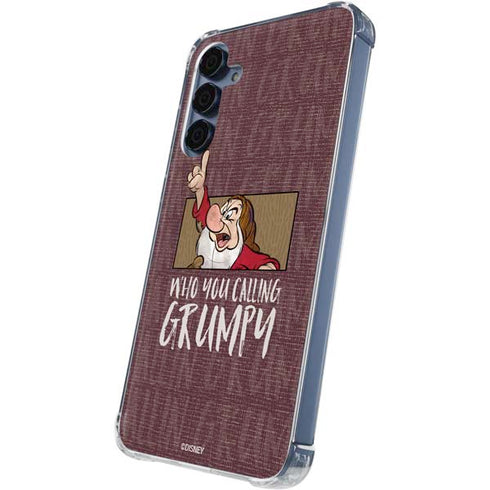 Disney Snow White Grumpy Galaxy S24 Clear Case