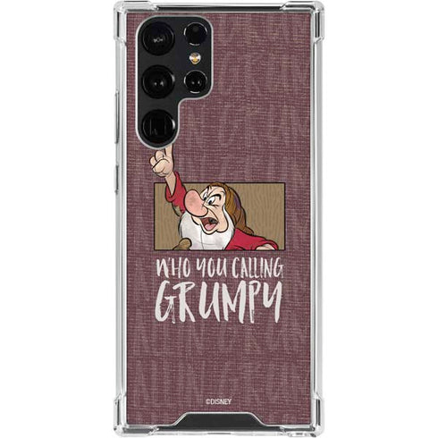 Disney Snow White Grumpy Galaxy S24 Ultra Clear Case